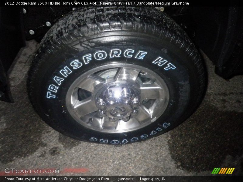 Mineral Gray Pearl / Dark Slate/Medium Graystone 2012 Dodge Ram 3500 HD Big Horn Crew Cab 4x4