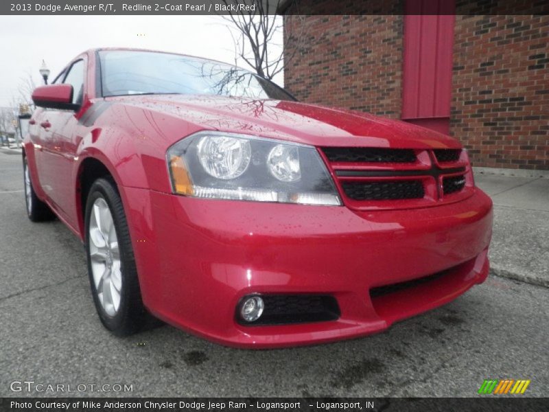 Redline 2-Coat Pearl / Black/Red 2013 Dodge Avenger R/T