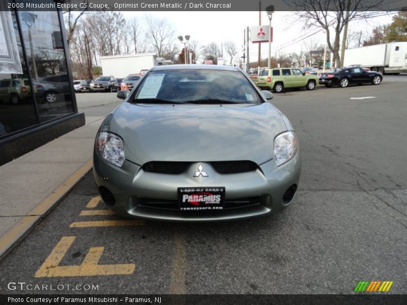 Optimist Green Metallic / Dark Charcoal 2008 Mitsubishi Eclipse GS Coupe