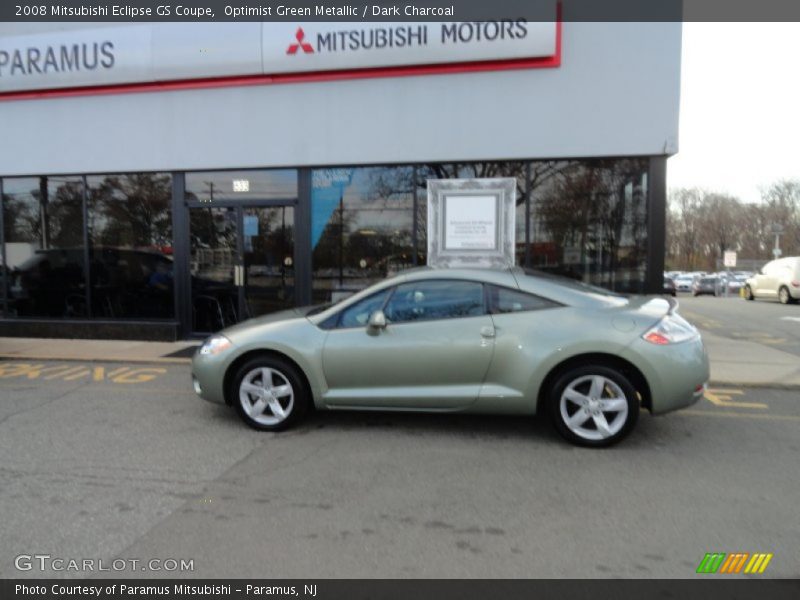 Optimist Green Metallic / Dark Charcoal 2008 Mitsubishi Eclipse GS Coupe
