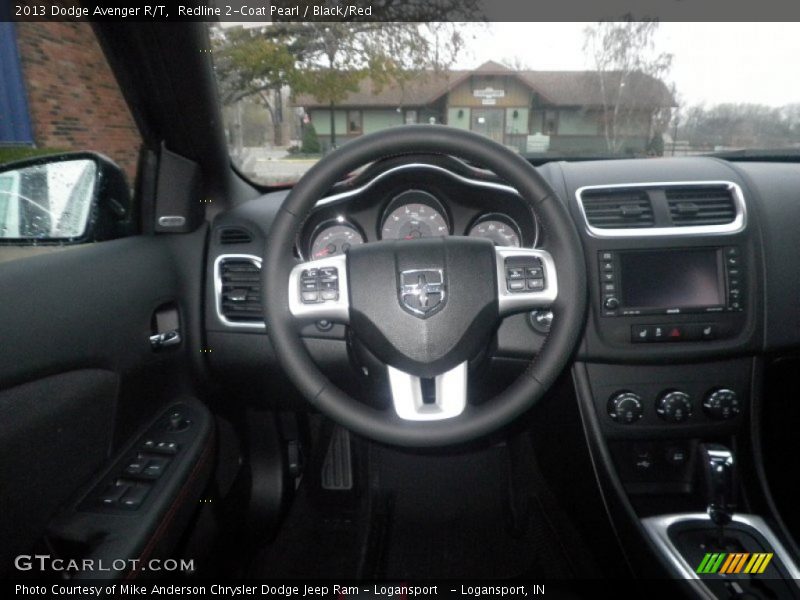 Redline 2-Coat Pearl / Black/Red 2013 Dodge Avenger R/T