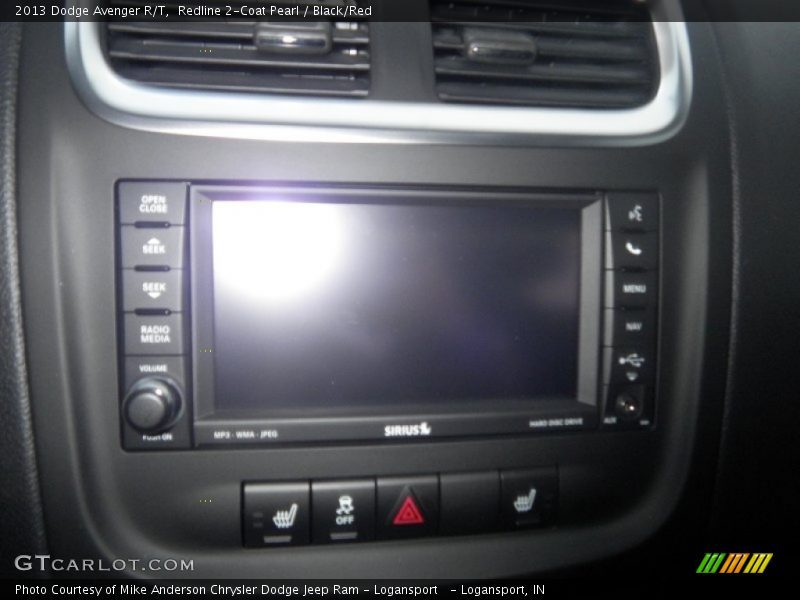 Redline 2-Coat Pearl / Black/Red 2013 Dodge Avenger R/T