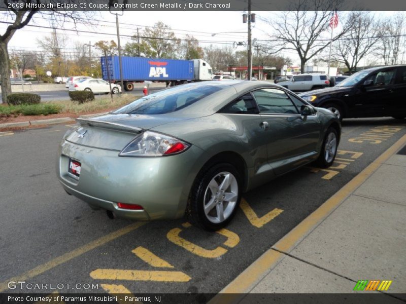 Optimist Green Metallic / Dark Charcoal 2008 Mitsubishi Eclipse GS Coupe