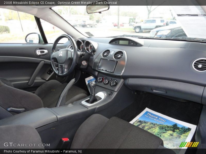 Optimist Green Metallic / Dark Charcoal 2008 Mitsubishi Eclipse GS Coupe