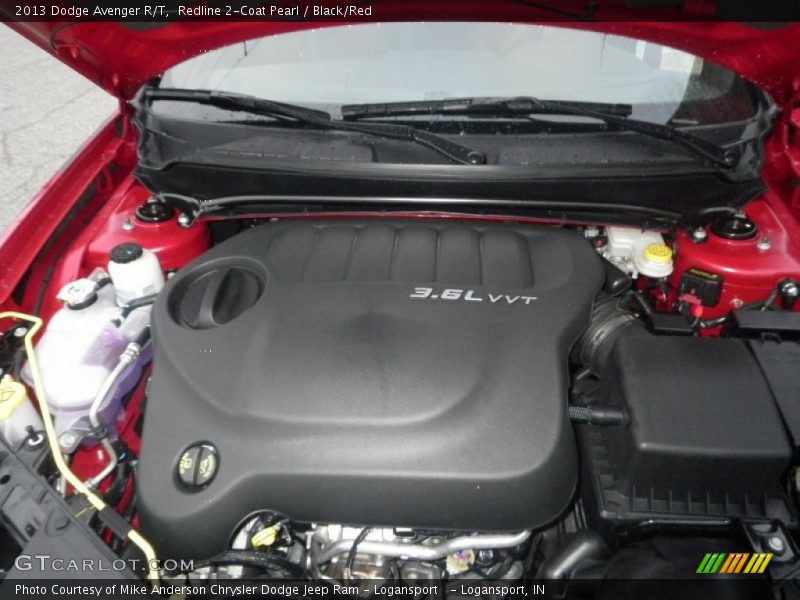 Redline 2-Coat Pearl / Black/Red 2013 Dodge Avenger R/T