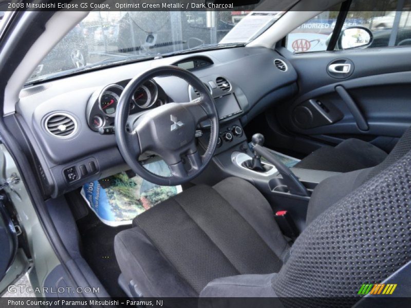Optimist Green Metallic / Dark Charcoal 2008 Mitsubishi Eclipse GS Coupe