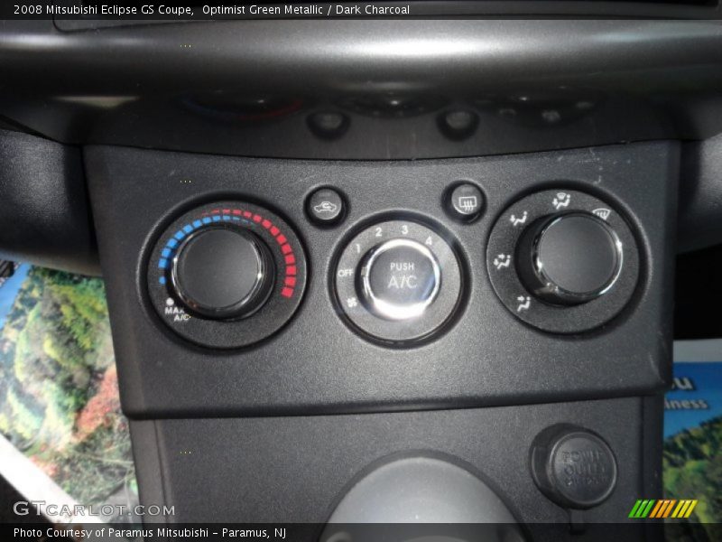 Optimist Green Metallic / Dark Charcoal 2008 Mitsubishi Eclipse GS Coupe