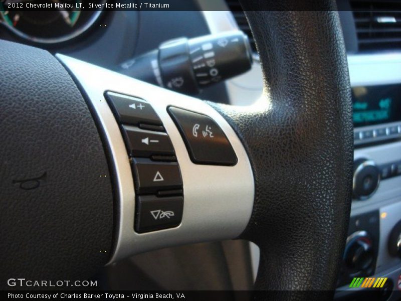 Silver Ice Metallic / Titanium 2012 Chevrolet Malibu LT