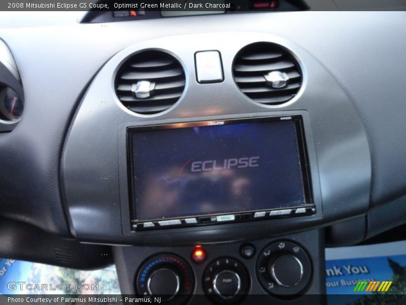 Optimist Green Metallic / Dark Charcoal 2008 Mitsubishi Eclipse GS Coupe