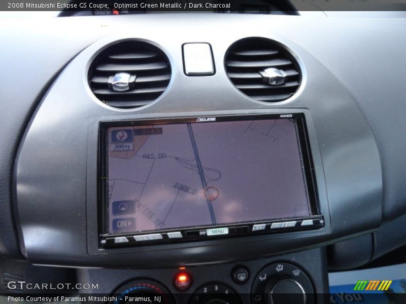 Optimist Green Metallic / Dark Charcoal 2008 Mitsubishi Eclipse GS Coupe