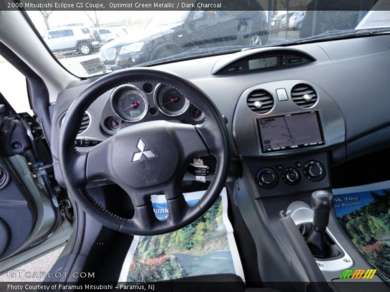 Optimist Green Metallic / Dark Charcoal 2008 Mitsubishi Eclipse GS Coupe