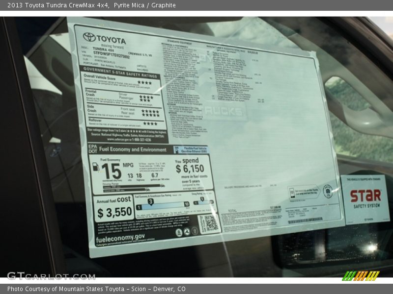 Pyrite Mica / Graphite 2013 Toyota Tundra CrewMax 4x4