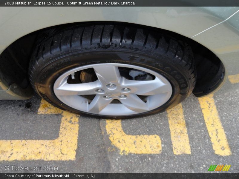Optimist Green Metallic / Dark Charcoal 2008 Mitsubishi Eclipse GS Coupe