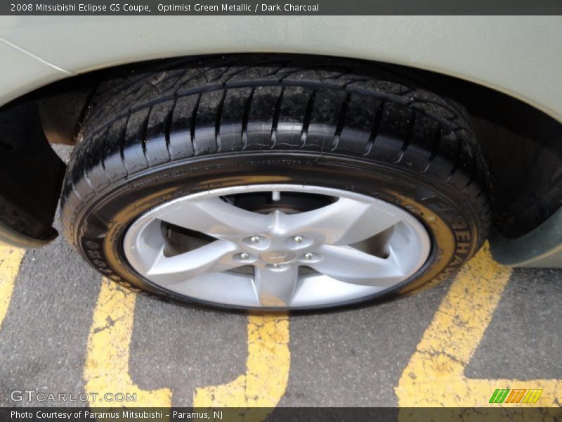 Optimist Green Metallic / Dark Charcoal 2008 Mitsubishi Eclipse GS Coupe