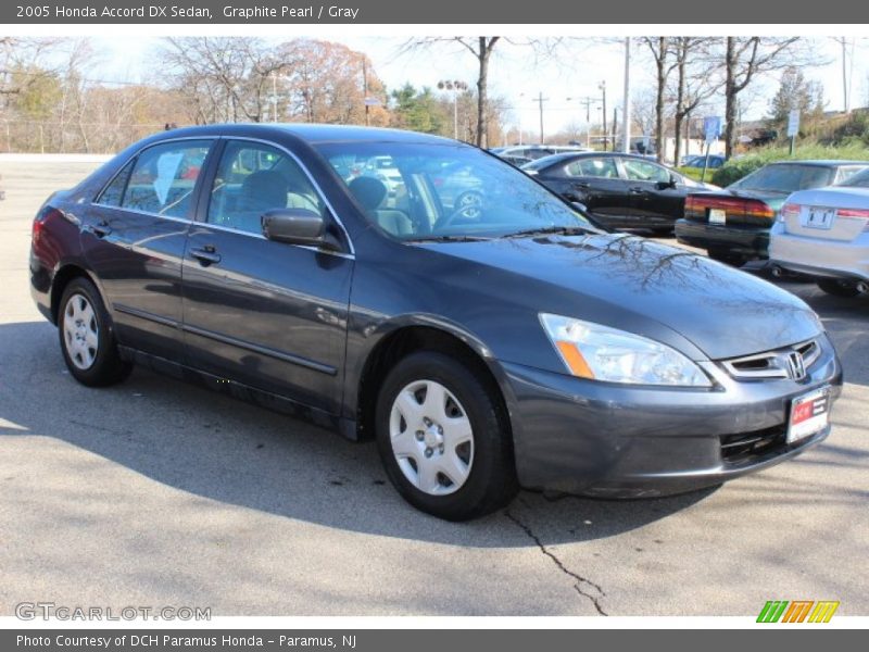 Graphite Pearl / Gray 2005 Honda Accord DX Sedan