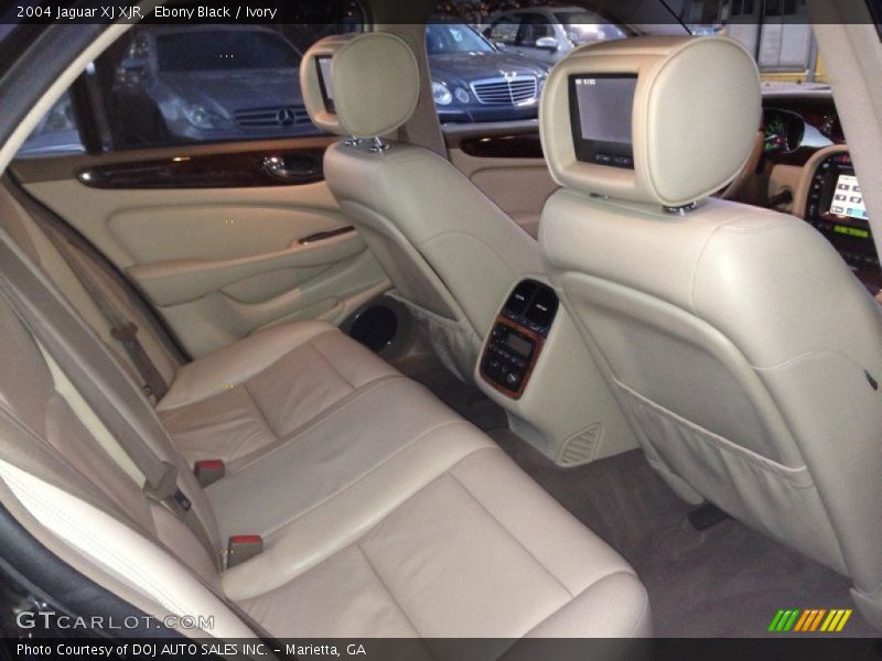 Ebony Black / Ivory 2004 Jaguar XJ XJR