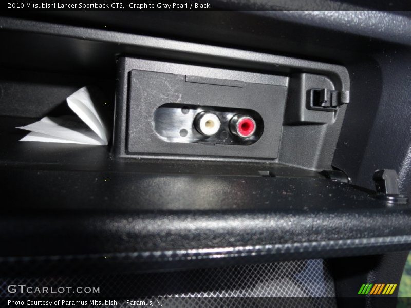 Graphite Gray Pearl / Black 2010 Mitsubishi Lancer Sportback GTS
