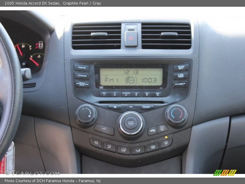 Graphite Pearl / Gray 2005 Honda Accord DX Sedan