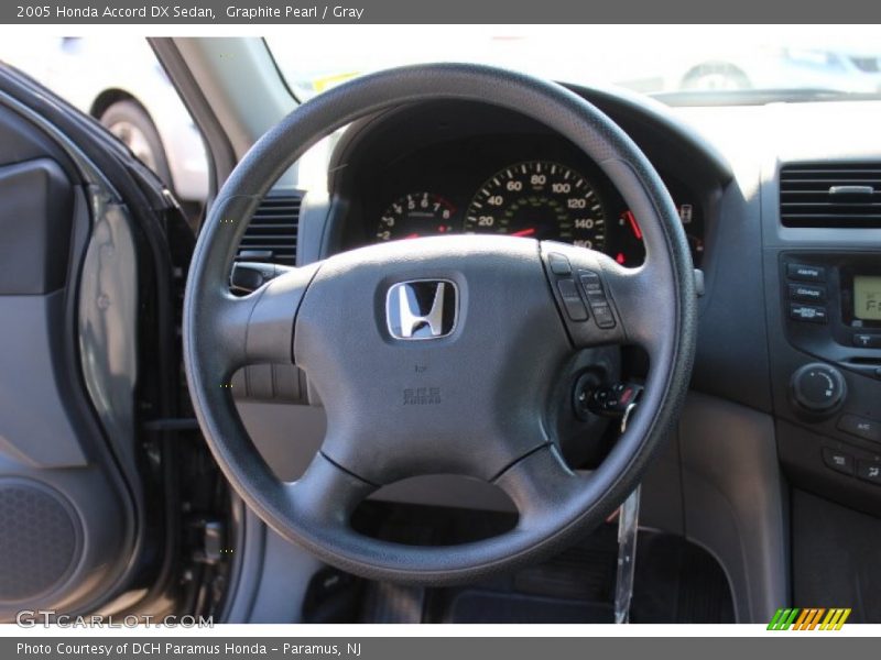 Graphite Pearl / Gray 2005 Honda Accord DX Sedan