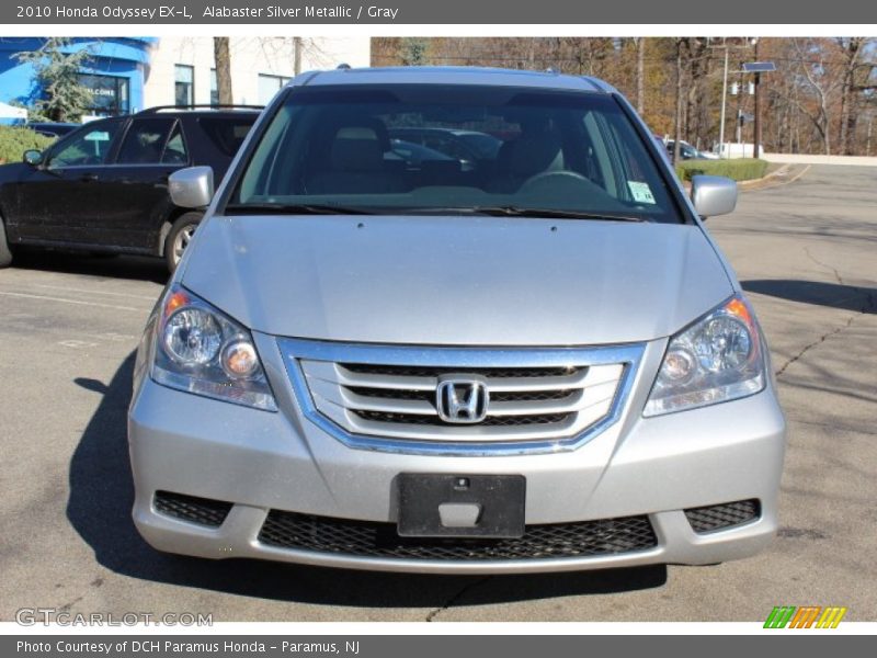 Alabaster Silver Metallic / Gray 2010 Honda Odyssey EX-L