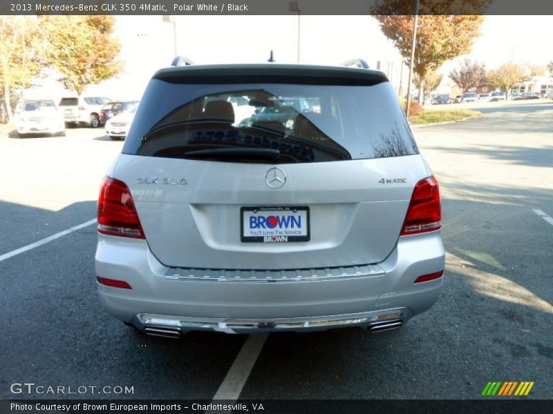 Polar White / Black 2013 Mercedes-Benz GLK 350 4Matic