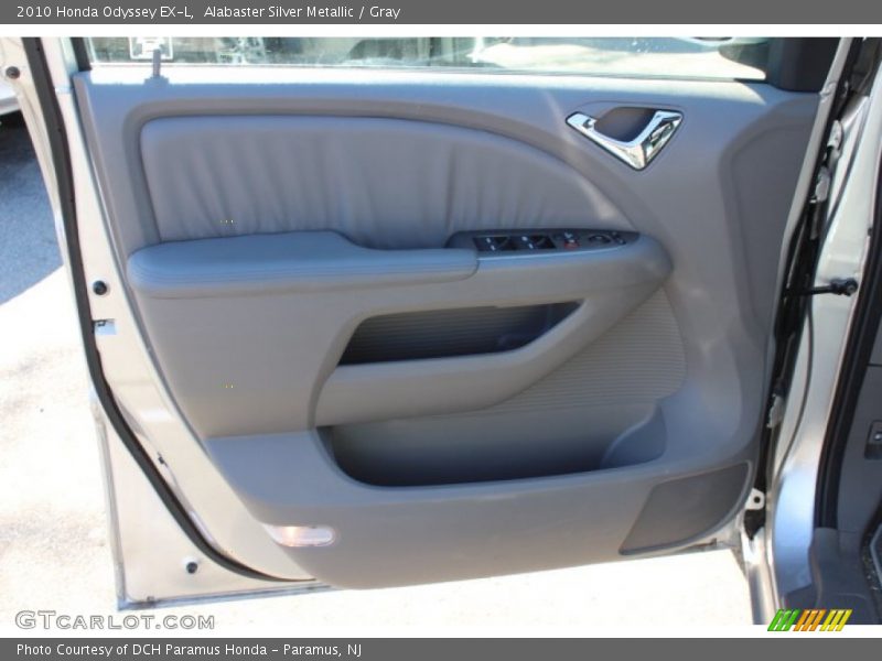 Alabaster Silver Metallic / Gray 2010 Honda Odyssey EX-L