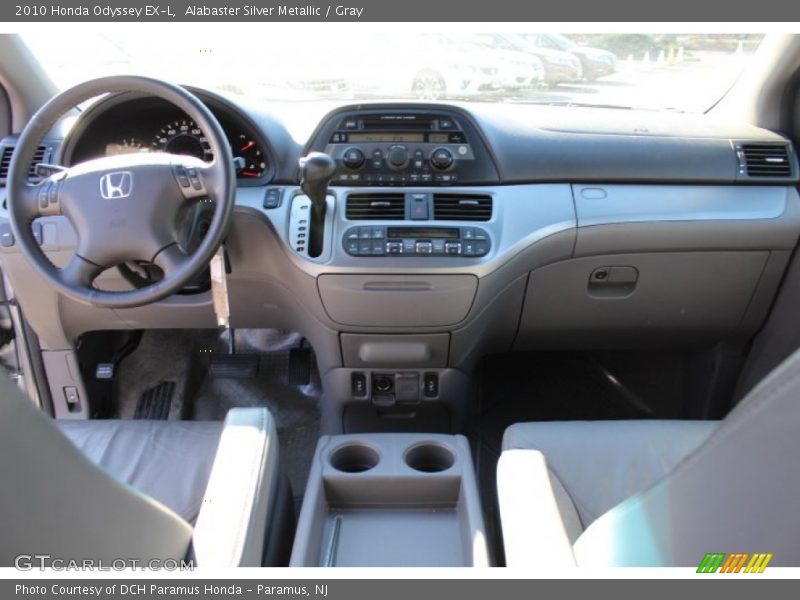 Alabaster Silver Metallic / Gray 2010 Honda Odyssey EX-L