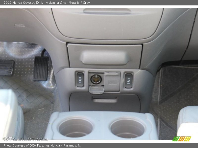 Alabaster Silver Metallic / Gray 2010 Honda Odyssey EX-L