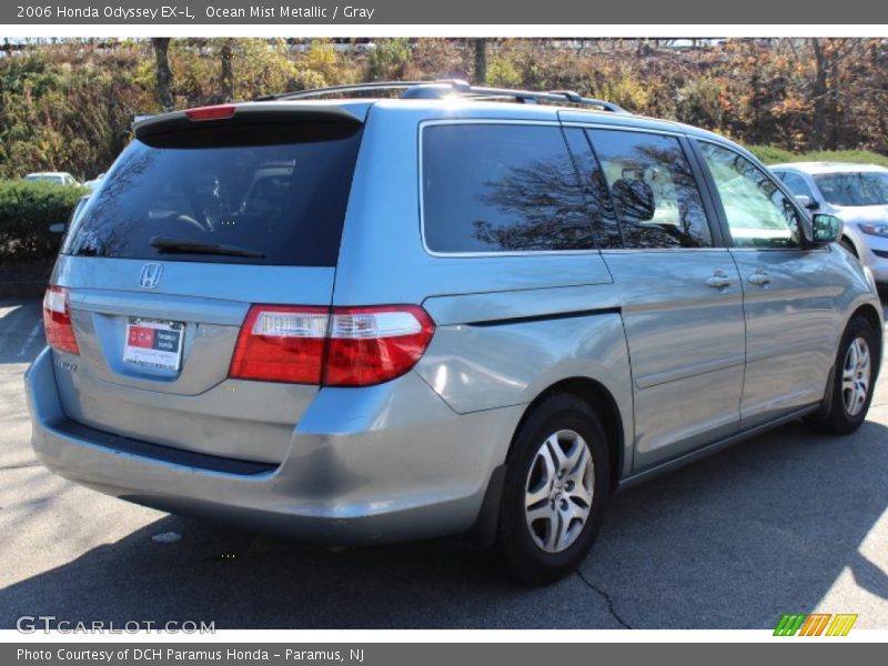 Ocean Mist Metallic / Gray 2006 Honda Odyssey EX-L