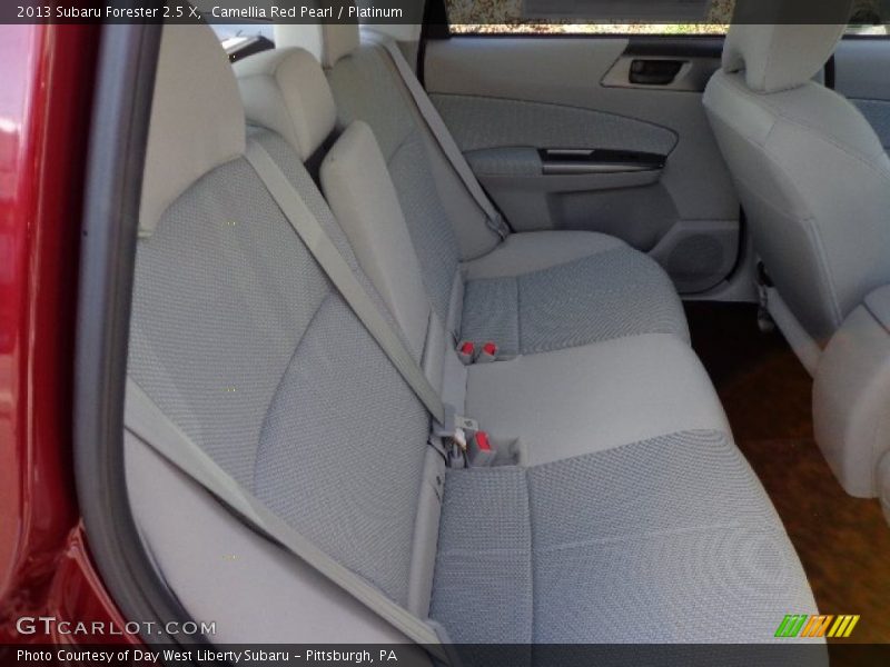 Camellia Red Pearl / Platinum 2013 Subaru Forester 2.5 X