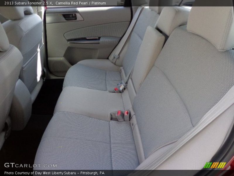 Camellia Red Pearl / Platinum 2013 Subaru Forester 2.5 X