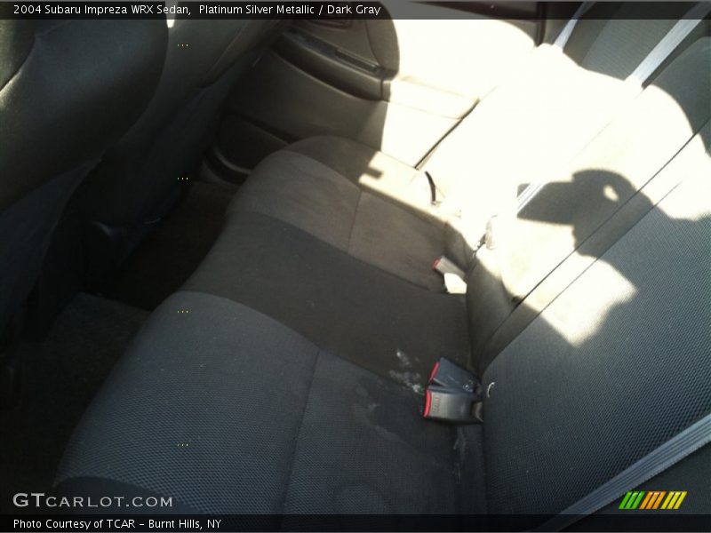 Platinum Silver Metallic / Dark Gray 2004 Subaru Impreza WRX Sedan