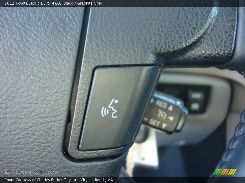 Black / Graphite Gray 2012 Toyota Sequoia SR5 4WD