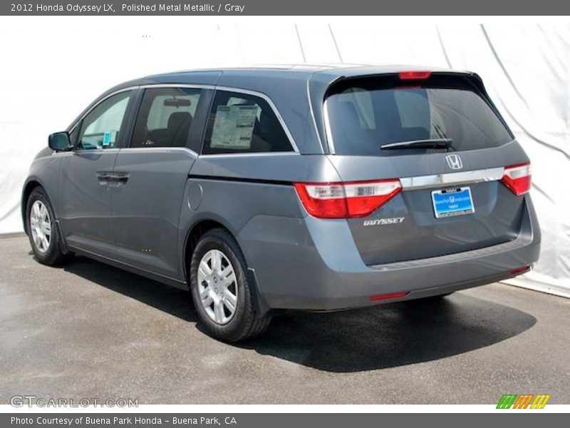 Polished Metal Metallic / Gray 2012 Honda Odyssey LX