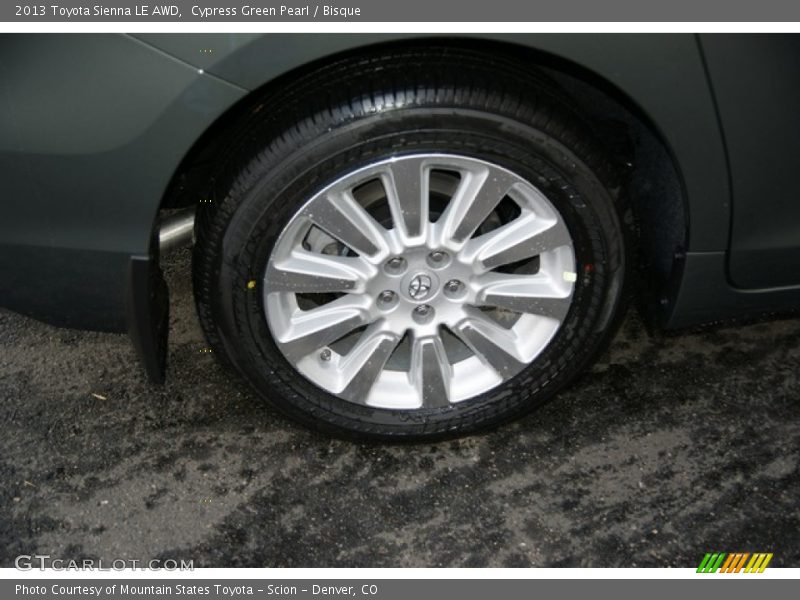  2013 Sienna LE AWD Wheel