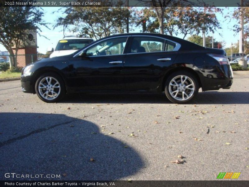 Super Black / Charcoal 2012 Nissan Maxima 3.5 SV