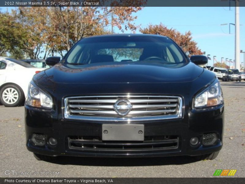 Super Black / Charcoal 2012 Nissan Maxima 3.5 SV