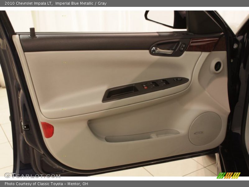 Imperial Blue Metallic / Gray 2010 Chevrolet Impala LT