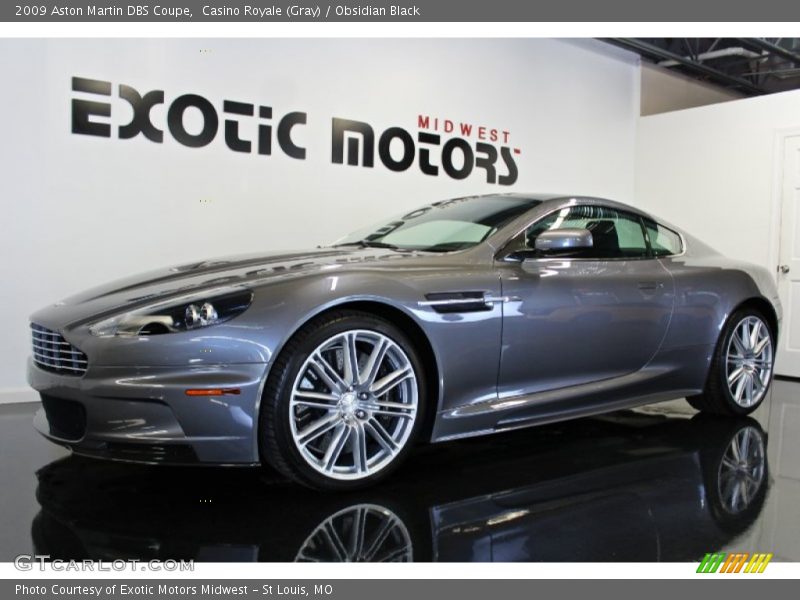 Casino Royale (Gray) / Obsidian Black 2009 Aston Martin DBS Coupe