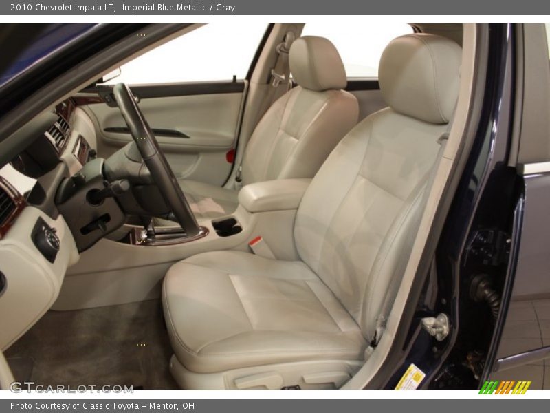 Imperial Blue Metallic / Gray 2010 Chevrolet Impala LT