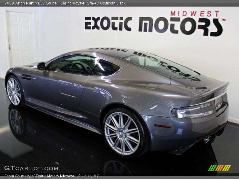 Casino Royale (Gray) / Obsidian Black 2009 Aston Martin DBS Coupe