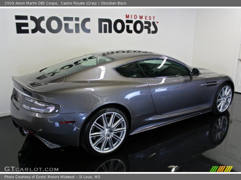 Casino Royale (Gray) / Obsidian Black 2009 Aston Martin DBS Coupe