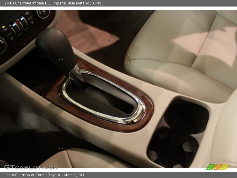 Imperial Blue Metallic / Gray 2010 Chevrolet Impala LT