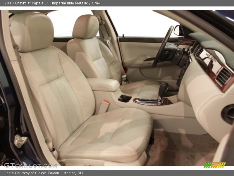 Imperial Blue Metallic / Gray 2010 Chevrolet Impala LT
