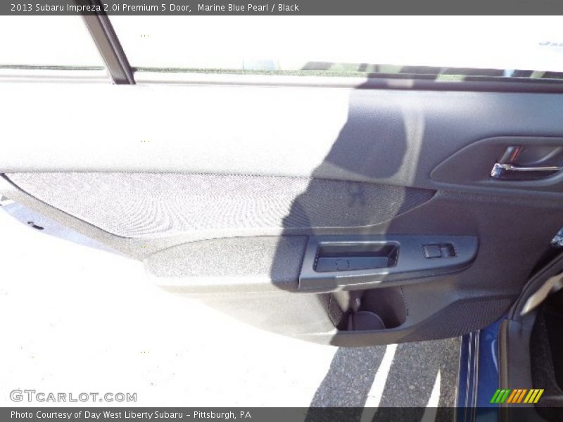 Marine Blue Pearl / Black 2013 Subaru Impreza 2.0i Premium 5 Door
