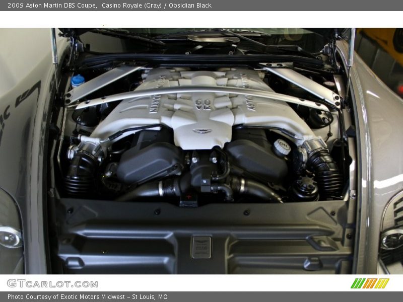  2009 DBS Coupe Engine - 6.0 Liter DOHC 48-Valve V12