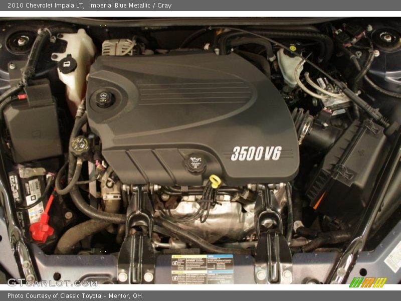 Imperial Blue Metallic / Gray 2010 Chevrolet Impala LT