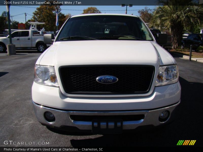 Oxford White / Tan 2006 Ford F150 XLT SuperCab