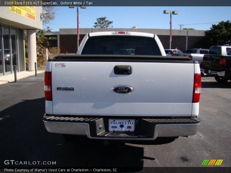 Oxford White / Tan 2006 Ford F150 XLT SuperCab