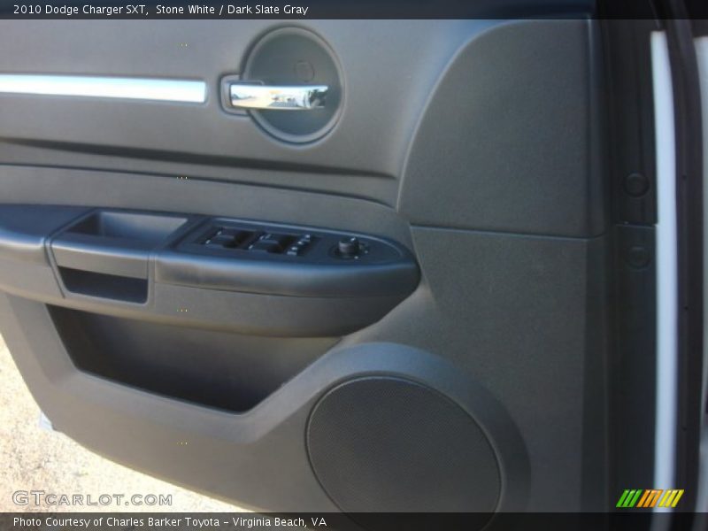 Stone White / Dark Slate Gray 2010 Dodge Charger SXT